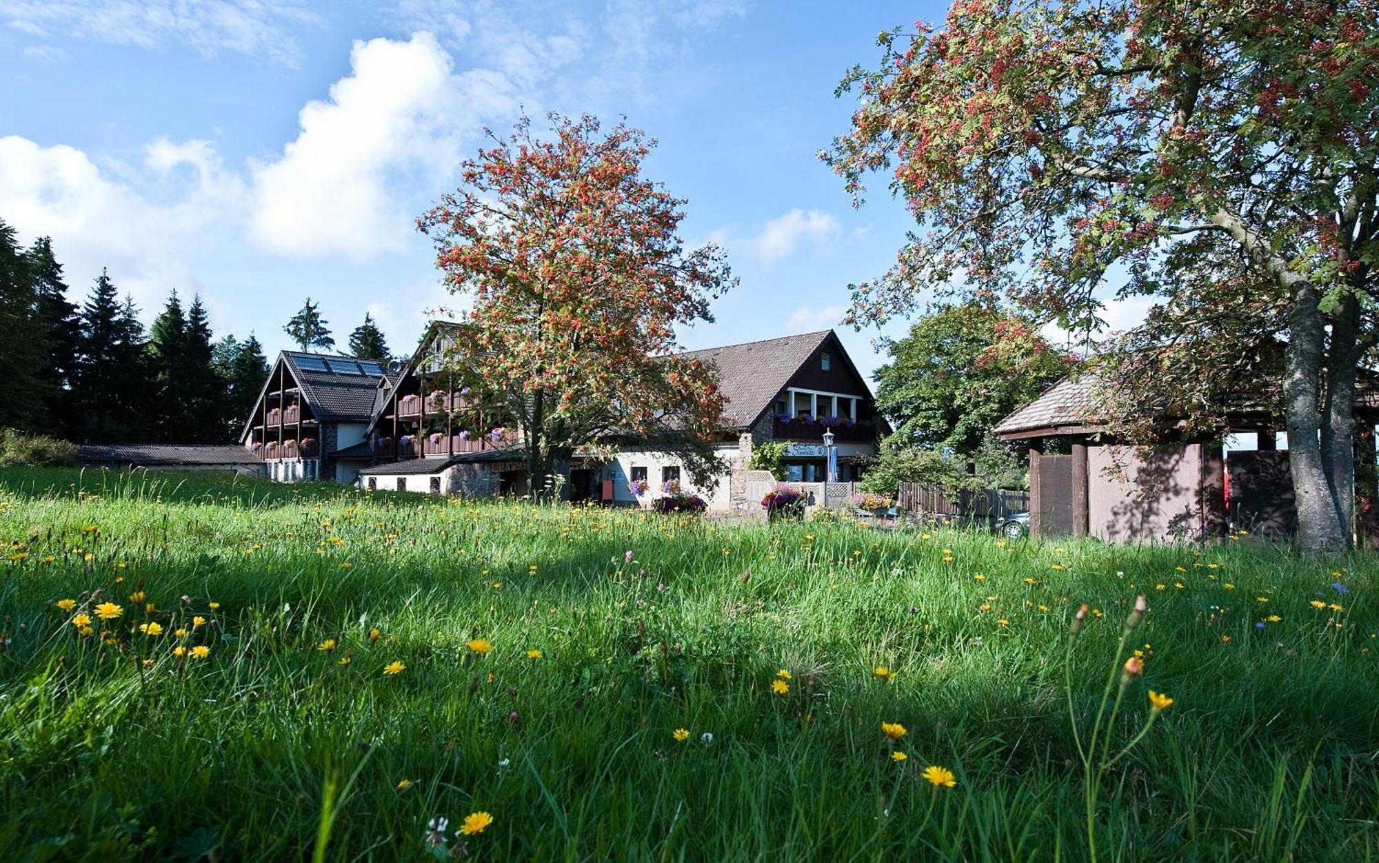 Berggasthof & Hotel Sennhuette Fladungen Exteriör bild